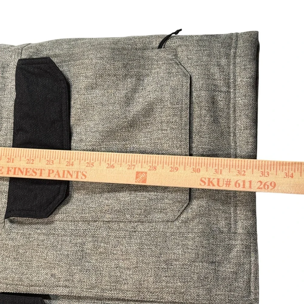 The North Face McMurdo Parka Mens Medium Grey Black Down Fur Hood Jacket